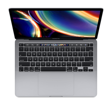Apple MacBook Pro A2251 Touchbar 13.3" 2020 MWP72LL/A Core i5 512GB