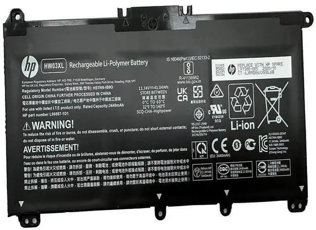 HP Pavilion 15-eg0070wm Touch Intel Core i7-1165G7