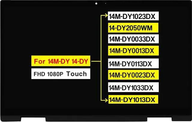 HP Pavilion x360 14m-dy0013dx Intel Core i3 11th Gen