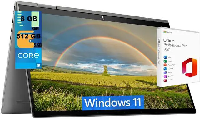 HP x360 15.6 Intel Core i7-8th Gen