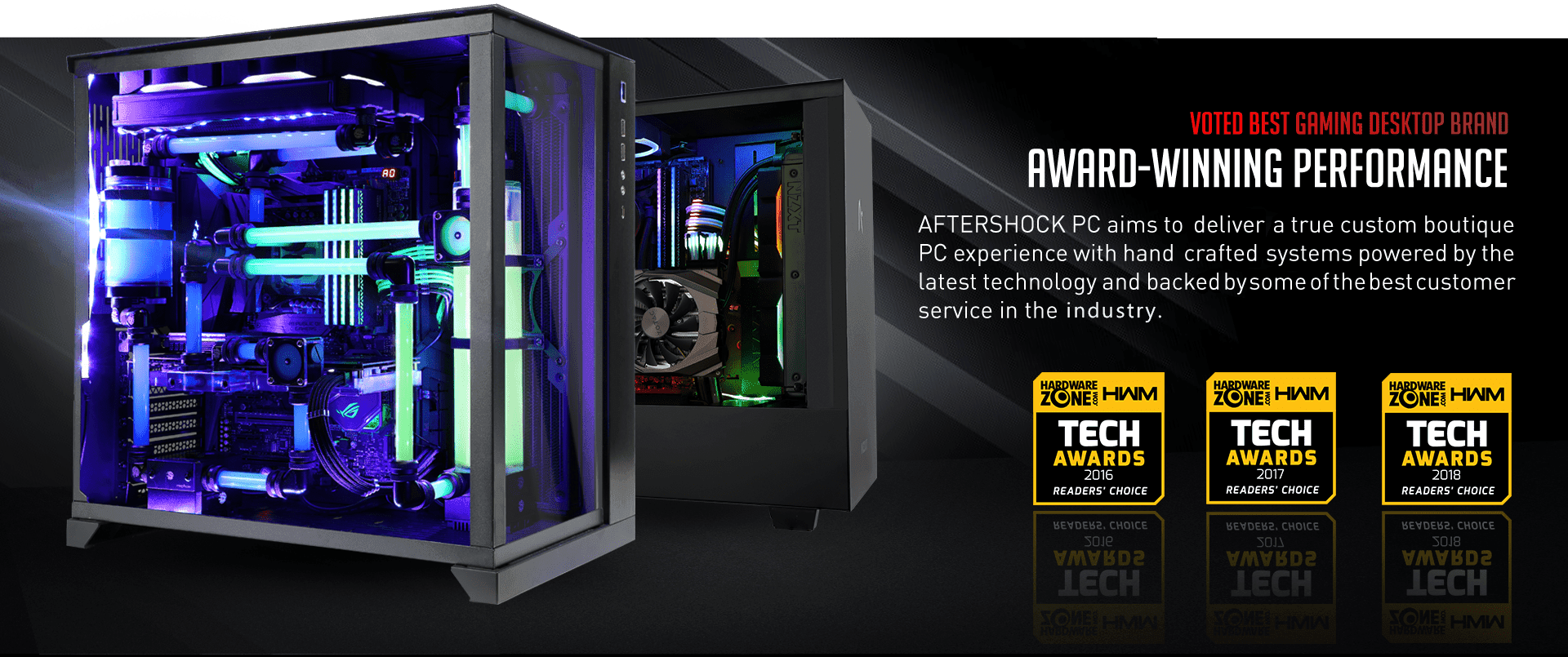 Aftershock Level 3 Intel Core i5-14th Gen RTX 4060 TI