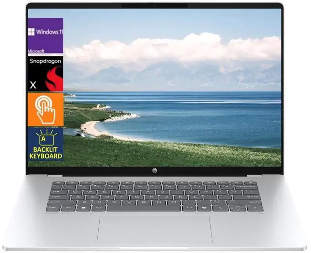 HP OmniBook 5 16-fb0037nr 16" Snapdragon X Plus X1P-42-100 32GB 512GB