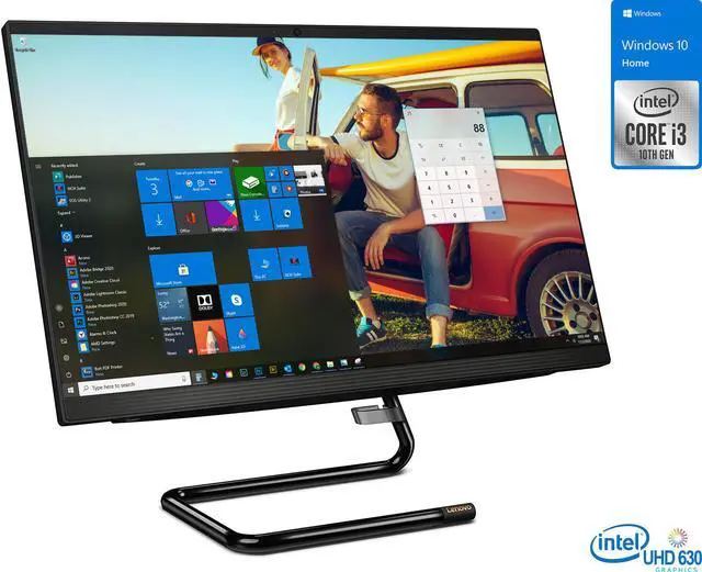 Lenovo IdeaCentre 24" Touch Intel Core i5-10th Gen UHD Graphics 630
